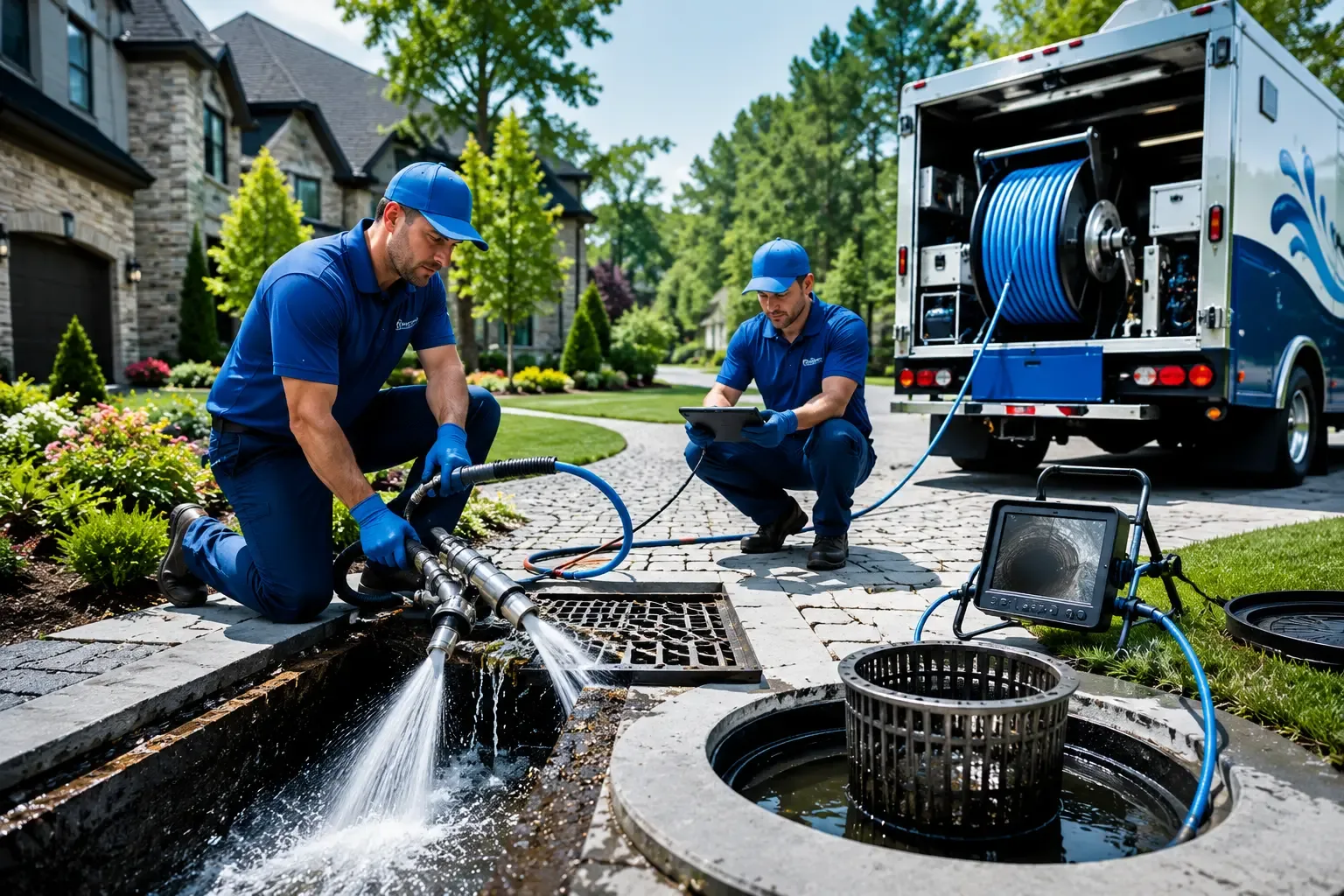 Local outdoor drain cleaning professionals in Chesterland, OH